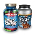 Fat Burner 90 cps + Ultra Diet Shake 500g ZADARMO